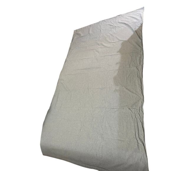 Ralph Lauren Home Blue Chambray Twin Flat Sheet & Standard Pillow Case - Picture 2 of 8